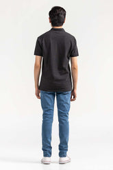 Black Basic Polo PKP-SB-105